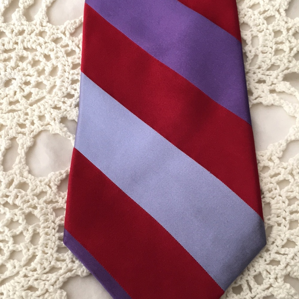 New Ted Baker colorful striped tie